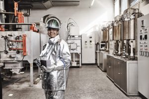 Escoamento ITO no centro de pesquisaem Leoben da RHI Magnesita