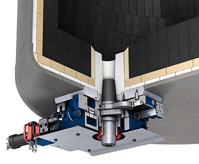 INTERSTOP slide gate flow control