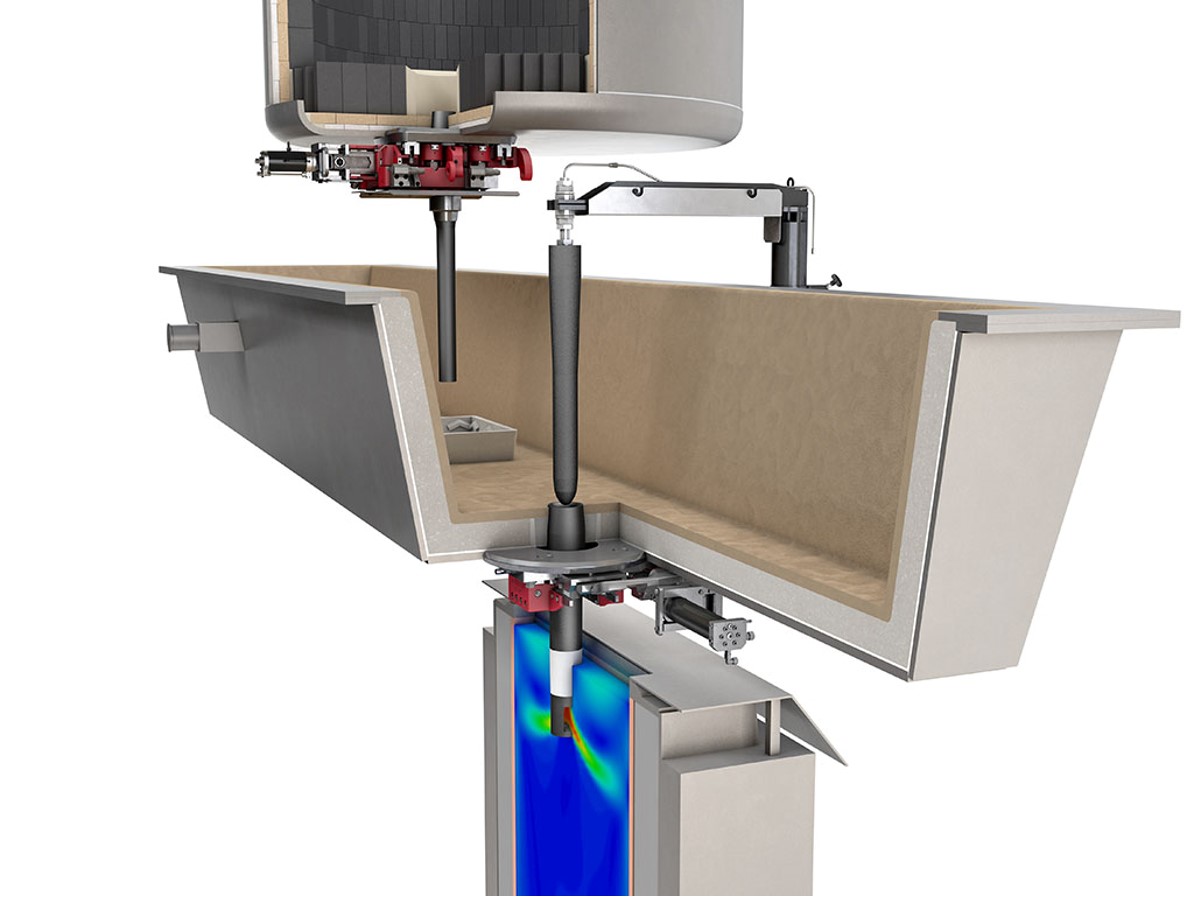 INTERSTOP slide gate flow control