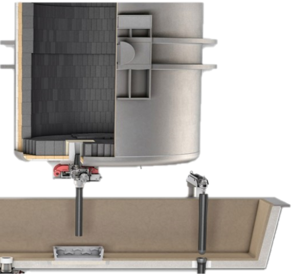 INTERSTOP slide gate flow control