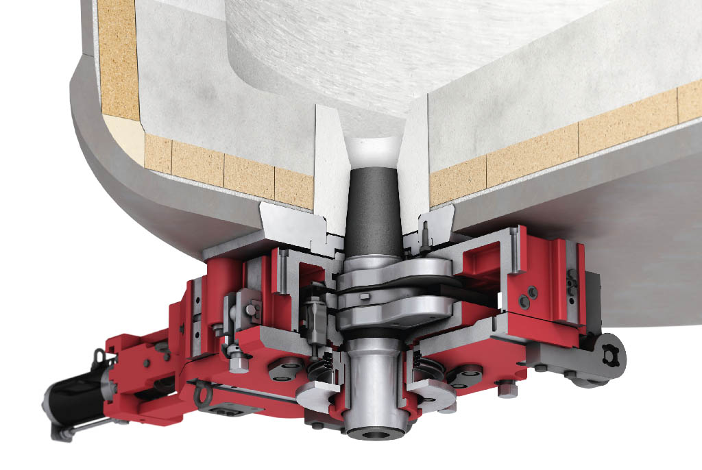 INTERSTOP slide gate flow control