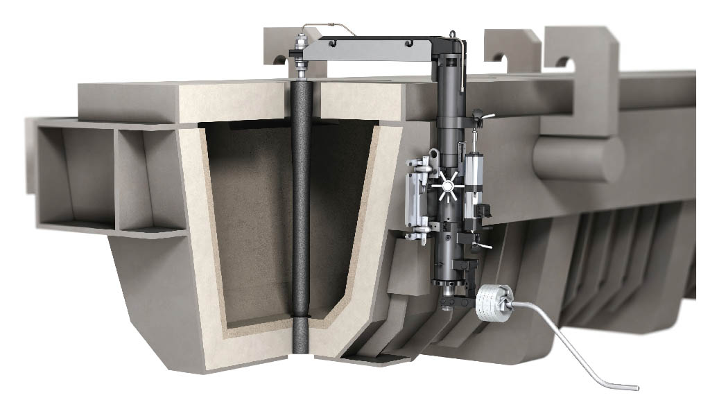 INTERSTOP slide gate flow control