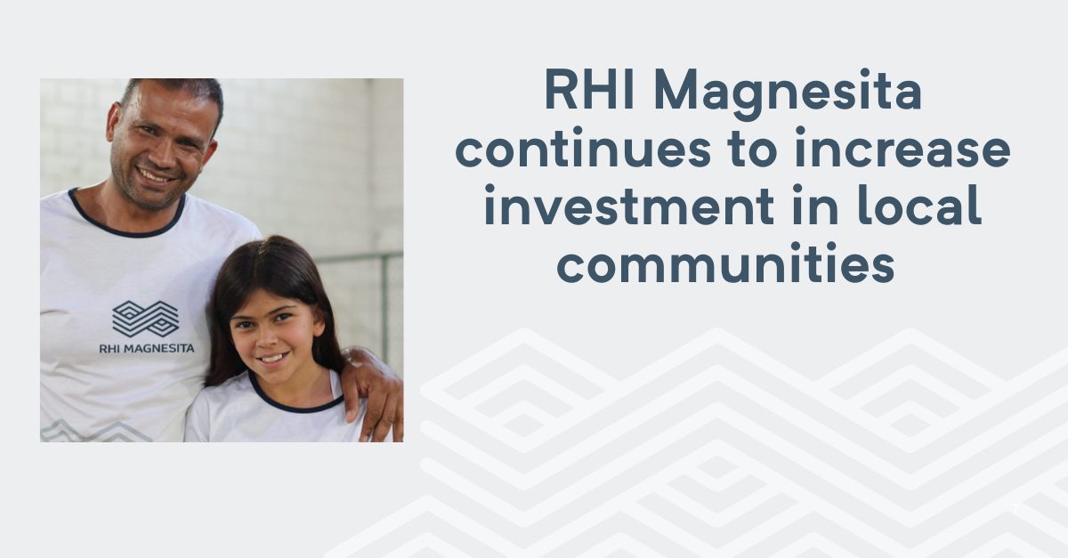 RHI Magnesita Grows Global Community Support